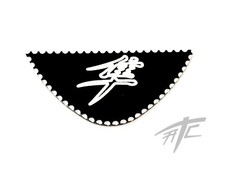 HAYABUSA KANJI BLACK CONTRAST DIAMOND CUT BILLET DASH PAD 1999 SUZUKI HAYABUSA