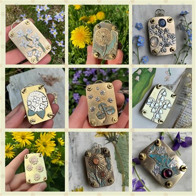 Micro Flower Press Handmade Miniature Flower Press Kit DIY Plant Pressing Crafts