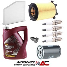 FOR AUDI A3 MK2 1.6 PETROL FILTER SERVICE KIT & 5L 5W30