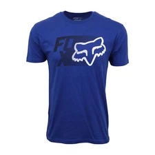 MENS GRAPHIC MOTORCROSS ROYAL BLUE  RACE T SHIRT 