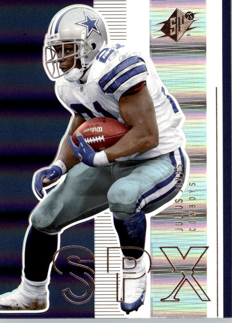 2005 Upper Deck SPX Football #22 Julius Jones - Dallas Cowboys