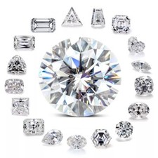 Moissanite D Color Brilliant Cut Diamond MM Size Mixed Shapes Loose Gemstone M14