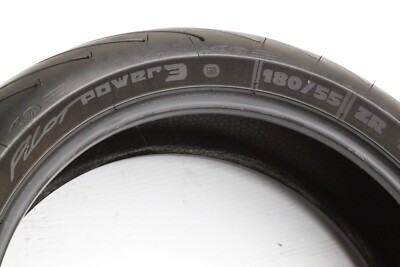 Michelin Pilot Power 3 180/55ZR17 2CT Rear Motorcycle Tire . | eBay