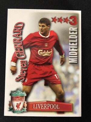 LIVERPOOL - Steven Gerrard - Magic Box Int Shoot Out Card - 2003/04 03/04 - RARE