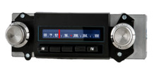 Replacement Oe Style Bluetooth Amfm Radio For 1969-1972 Gto Lemans And Tempest