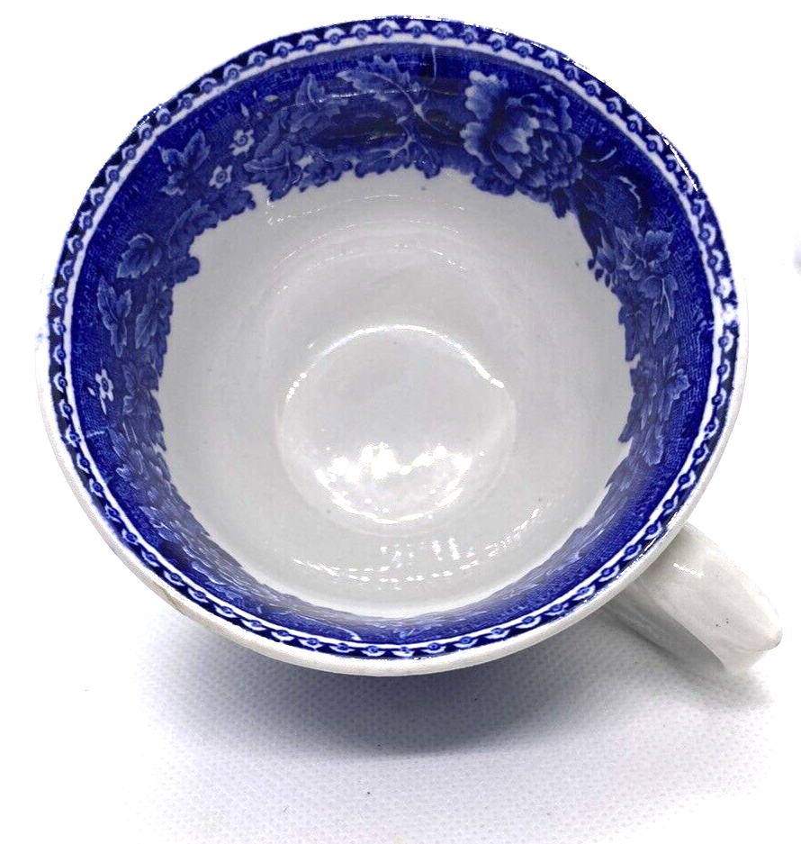 Arabia of Finland Landscape Blue Tea Cup and Saucer 7198382 | eBay