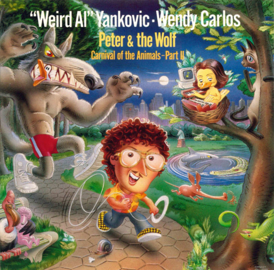 Weird Al Yankovic Wendy Carlos Peter & The Wolf CD Carnival of