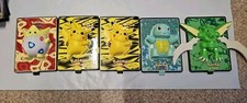 Five - 5 - Pokemon the Movie 2000 Burger King Toy - Squirtle Zapdos Pikachu CJ