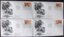 USA 4 FDC SC #2055-2058 AMERICAN INVENTORS by ArtCraft 1983.