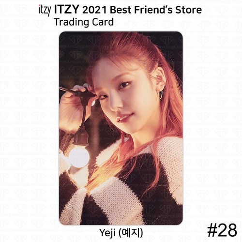 ITZY 2021 Best Friend's Store Official MD Trading Card Photocard & Sticker KPOP - Picture 29 of 117