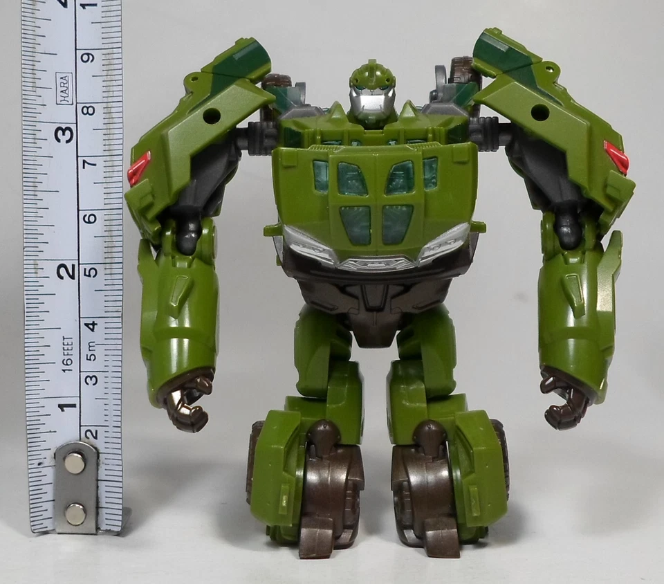 HASBRO 2012 TRANSFORMERS PRIME COMMANDER CLASS BULKHEAD ROBOT 100% COMPLETE - Image 2 of 4