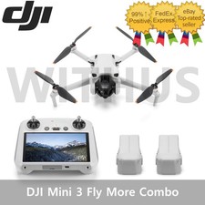 DJI Mini 3 Fly More Combo Camera Drone DJI RC Remote  / 100 Authentic 