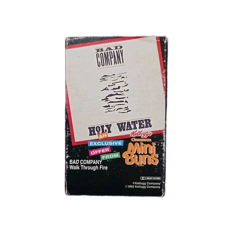 Kellogg's 1992 CMB Bad Company "Walk Through Fire" & RTZ "Face The Music" Foto 3 de 4