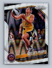 2025 Panini Prizm WNBA #59 Kelsey Plum White Seismic Prizms