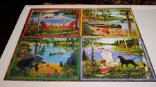 275 PC LG FORMAT COBBLE HILL PUZZLE--CABIN COUNTRY--COMPLETE
