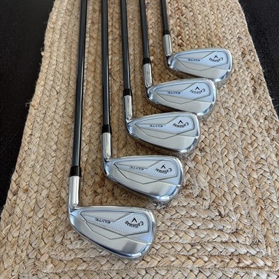 Mint Callaway ELYTE Irons Set 7-AW (5 Clubs) w/Graphite Recoil  Dart  Shafts R