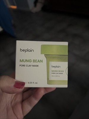 Mung Bean Pore Clay mask 4.05 fl oz /120ml | Fragrance-Free | Wash Off Mask NEW.