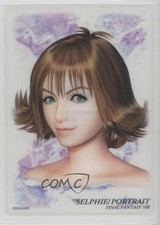 2001 Final Fantasy Art Museum Special Edition Japanese Selphie Portrait 17r1