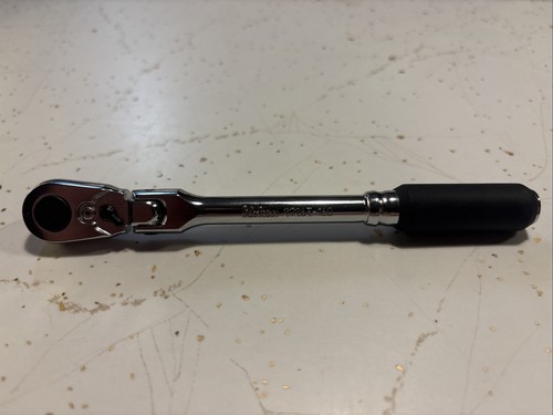 Ko-ken Z-EAL 2726Z-160 G72 1/4 6.35mm SQ. Swivel Ratchet Handle Long Total fr...