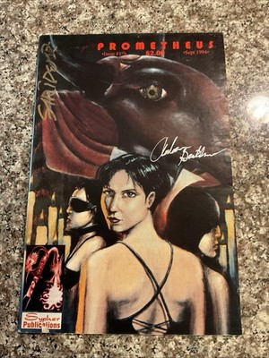 PROMETHEUS #1 vol. 2 Sypher Publications Signed By Shawn Strider- Adam Gastelum