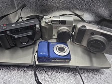 Lot of 4 Cameras For Repair Untested - Olympus/freedom