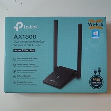 TP-LINK Archer TX20U Plus AX1800 Wi  Fi 6 USB 3.0 Adapter Dual-Band WPA3