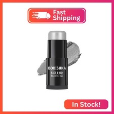 BOBISUKA Light Grey Face Body Paint Stick, Gray Contour Face Paints Sticks, Gray