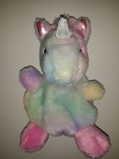 Aurora World Plush - Palm Pals - SORBET UNICORN (5 inch) - Stuffed Animal Toy