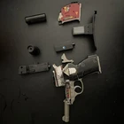 Vintage Hasbro 1984 Transformers G1 Megatron Walther P38 FOR PARTS OR REPAIR