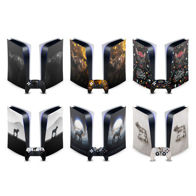 KLAUDIA SENATOR FRENCH BULLDOG VINYL SKIN DECAL FOR SONY PS5 DIGITAL & DUALSENSE