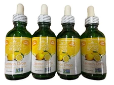 Sweet Leaf Sweet Drops Lemon Drop Flavored Stevia Sweetener 2 Fl Oz X4 EXP 03/26