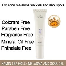 6X VIV SKIN Turmeric Sea Holly Melasma Scar Gel Moisturizes Dark Spot Acne 10g