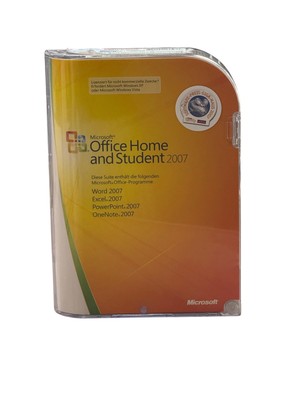 Microsoft Office Home and Student 2007 32 Bit (Word, Excel, Powerpoint, OneNote)