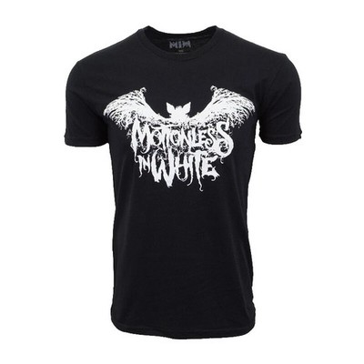 Motionless In White Bat US Tour 2017 T Shirt Metalcore Graphic Unisex Tee