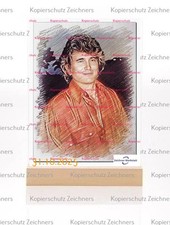 Michael Landon--i62A-- Bilder Rahmen Mit Holzsockel