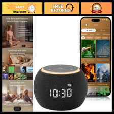 Smart Sound Machine with 507 Sounds, Dual-Stage Alarm, Plug-In &