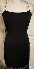 Windsor Women’s Medium Dress bare back with strip of bling