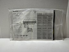 SONY Playstation 2 PS2 Console Instruction Manual SCPH-30001 R/97001, Unopened 