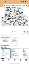 Twin Set dinosaur Sheets