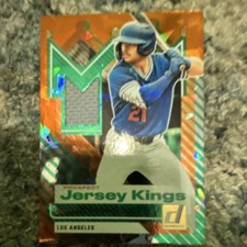 Panini 2025 Donruss Dalton Rushing Dodgers Prospect Jersey Kings #PJK-DR Mem