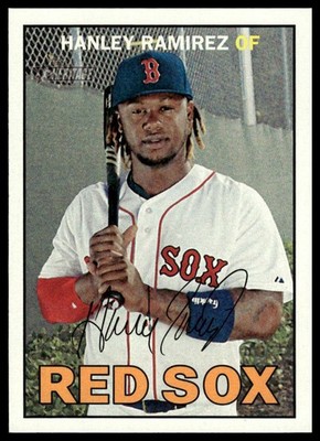 2016 Topps Heritage #45 Hanley Ramirez Boston Red Sox NM+