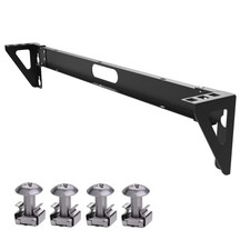 1U Vertical Wall Mount Rack Steel Patch Panel Mounting Bracket Fits 19 Inch