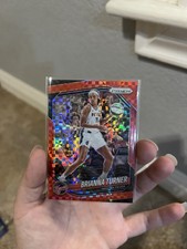 Panini 2025 Prizm WNBA Brianna Turner Indiana Fever Red Checkerboard /75
