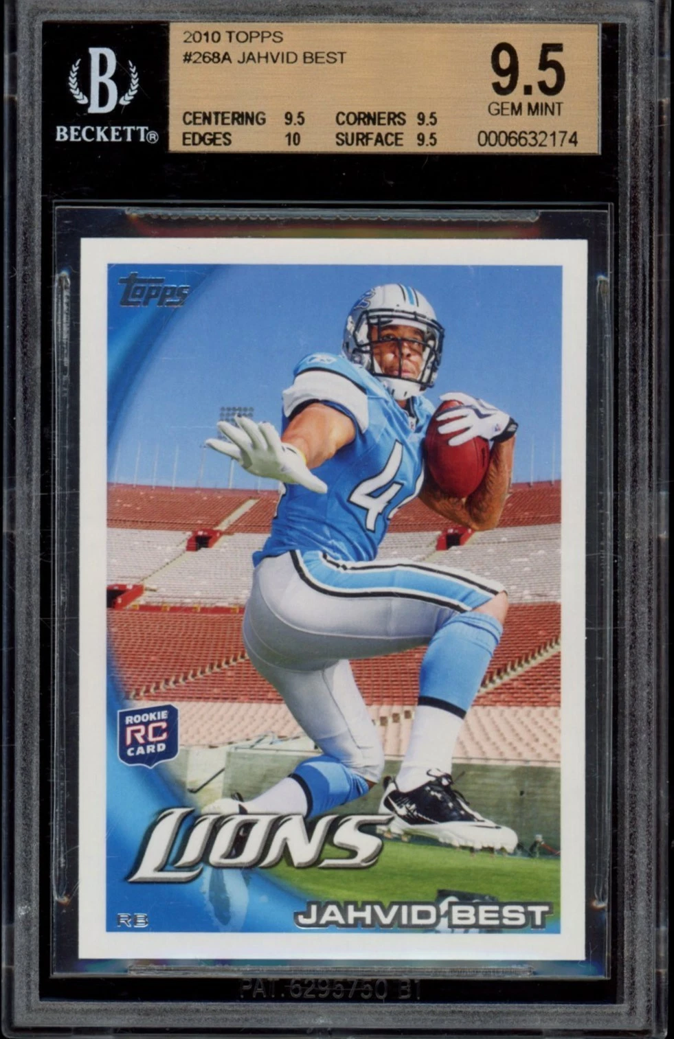 Jahvid Best Topps Platinum #157 Base