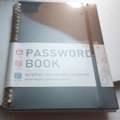 Unopened, NEW Password Book with Alphabetical Tabs, 