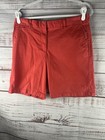 Gap Shorts Women’s  Size 10 R Boyfriend Roll Up Mid Rise 100% Cotton Red