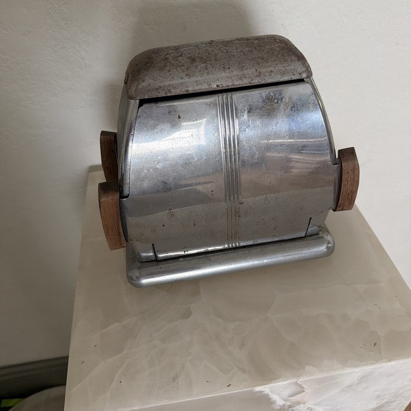 VINTAGE 1930’s Art Deco SUPER ELECTRIC MODEL 66 TOASTER Electric Product Corp