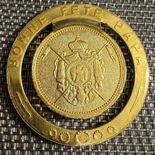 PINCE À BILLET ISSU DE PIF GADGET ANNÉE 1971. BONNE FÊTE PAPA  (1321)