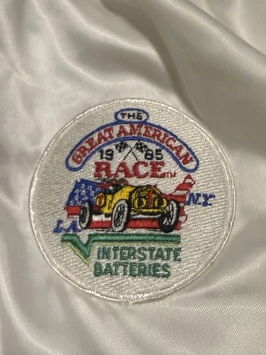 Great American Race LA-NY 1985 satin jacket (upstream tag) image 6