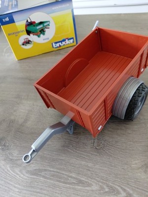 Spielzeug, Kleiner Anhänger von Der Fa. Bruder NEU mit Verpackung RARITÄT Unikat